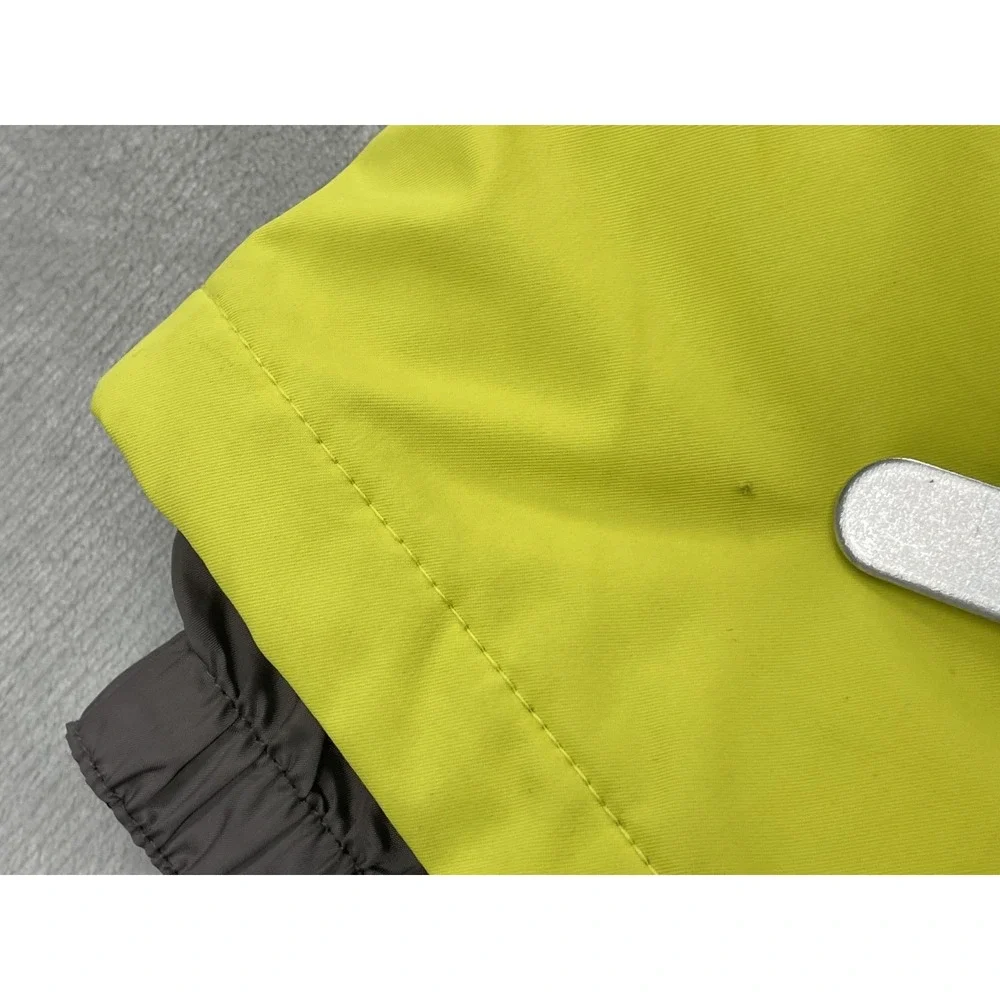 DC Snowboard Ski Pants Youth L Yellow 10K Waterproof Insulated